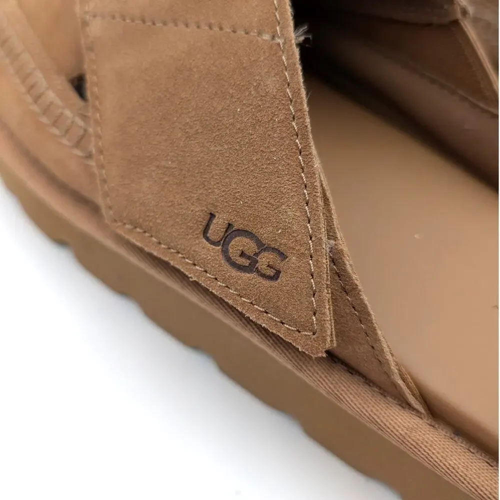 UGG Sungaze Platform Slide Sandals Open Toe Women's Chestnut Size US9 EU40